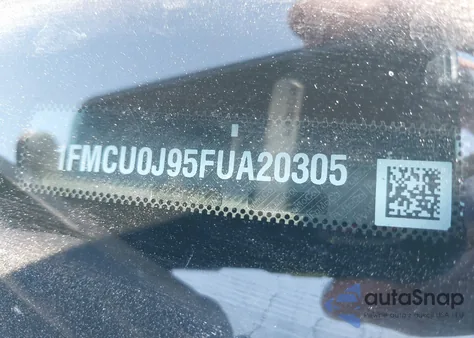 2015 Ford Escape Titanium из США, поврежденный, VIN 1FMCU0J95FUA20305